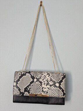 Aldo Clutch with Golden Chain